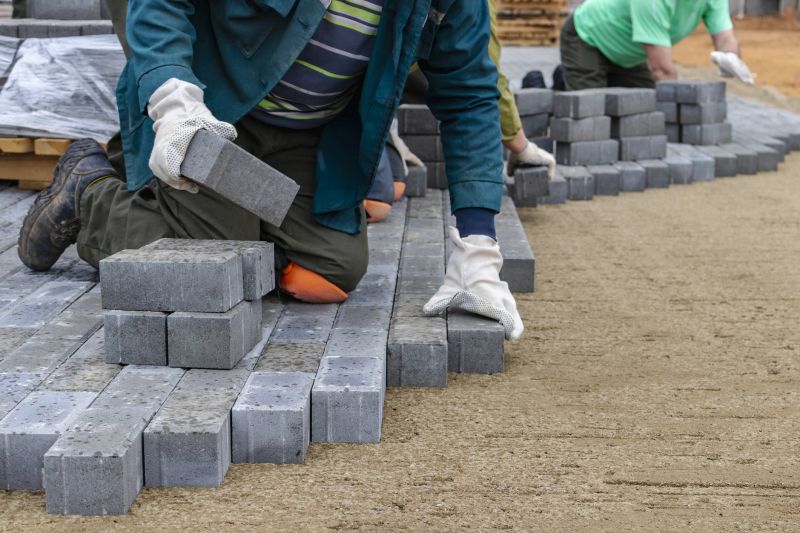Our team working on Masonry Service projects in Denver, NC