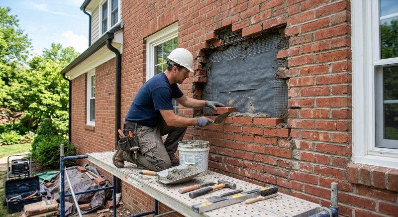 Brick Flatwork Repair in China Grove, NC