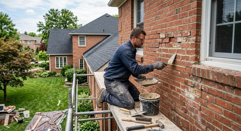 Brick Flatwork Repair in Mount Holly, NC