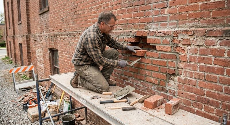 Brick Repair in Maiden, NC