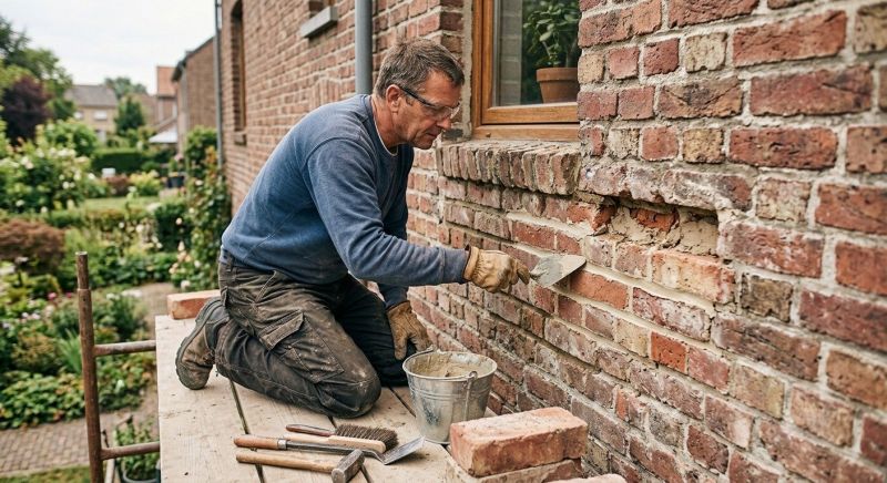 Brick Repair in Mount Holly, NC