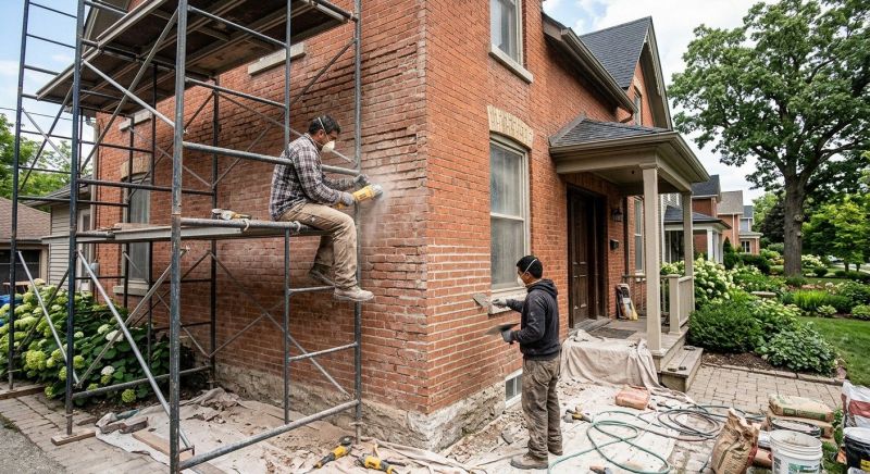 Brick Restoration in Davidson, NC