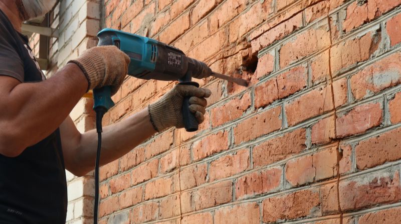 Brick Wall Repair in Huntersville, NC
