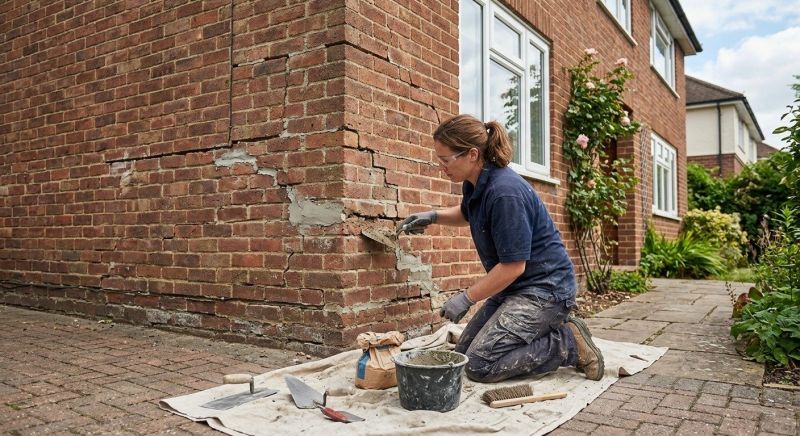 Brick Wall Repair in Denver, NC