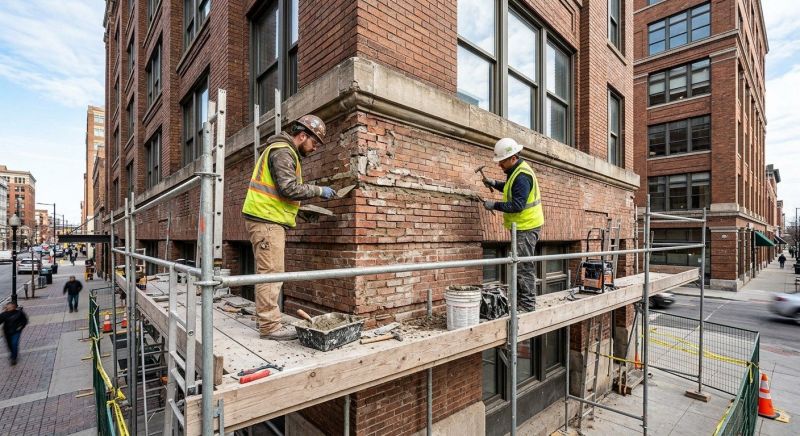 Commercial Masonry Repair in Troutman, NC