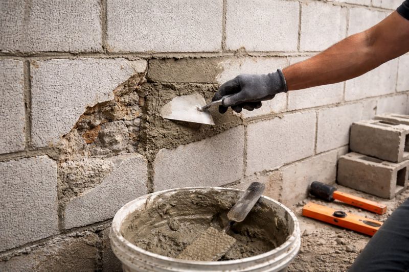 Concrete Block Repair in Dallas, NC