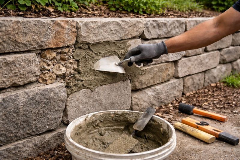 Retaining Wall Repair in Kannapolis, NC