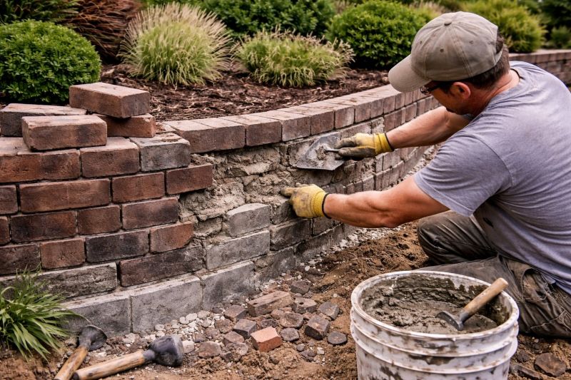Retaining Wall Repair in Denver, NC