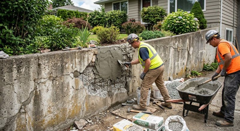 Retaining Wall Repair in Lincolnton, NC