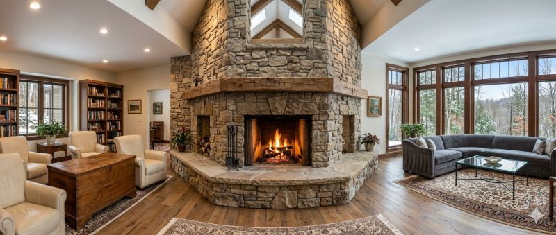Stone Chimney Installation in Dallas, NC