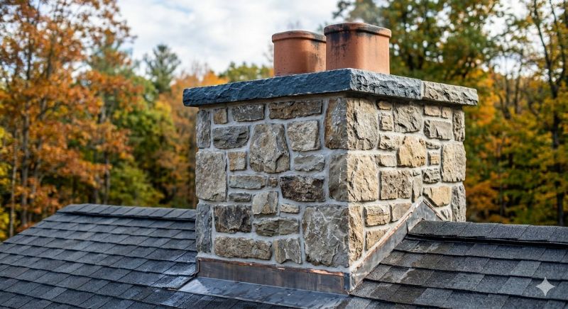 Stone Chimney Installation in Gastonia, NC