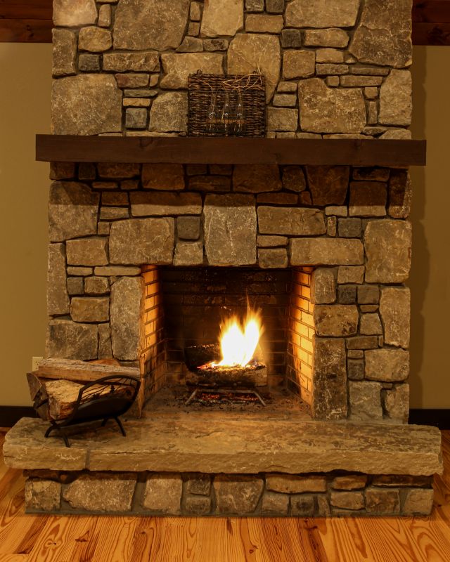 Stone Chimney Installation in Iredell County, NC