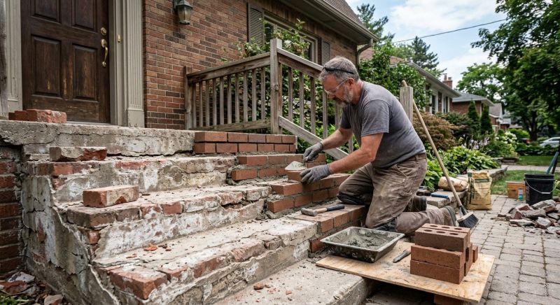 Stonework Repair in China Grove, NC