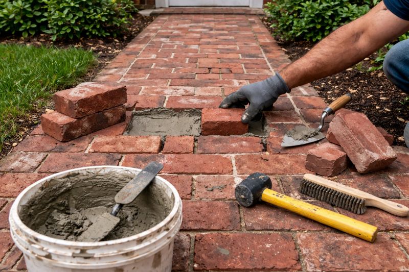 Brick Hardscape Repair