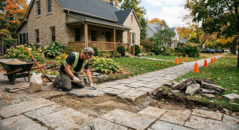Stone Driveway Repair